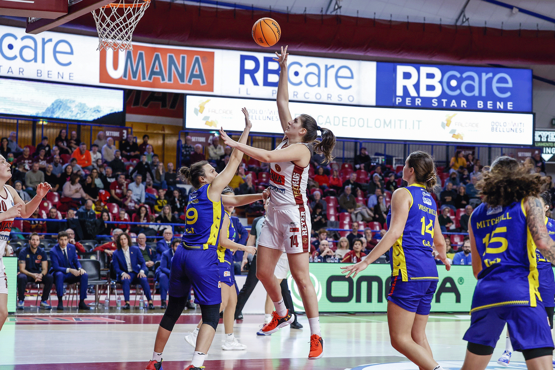 Umana Reyer-Akronos Tech Moncalieri: 69-50