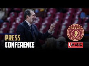 Coach Mazzon post Umana Reyer - Akronos Tech Moncalieri