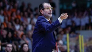 Gara 2 Finale Scudetto: coach Mazzon e Berkani post partita