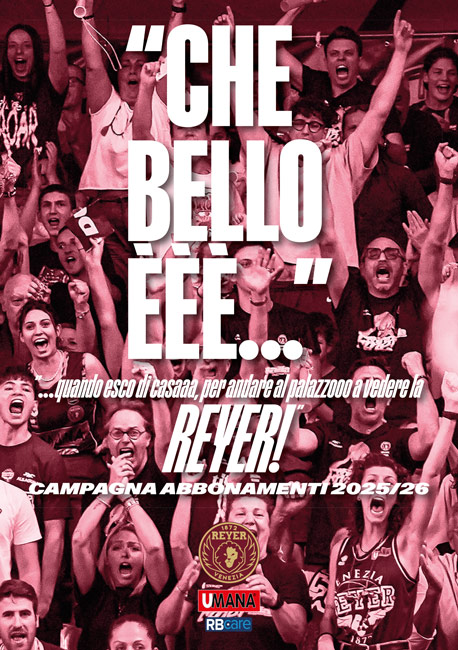 Reyer campagna abbonamenti
