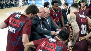 Spahija e Cole dopo la partita di BKT Eurocup a Cluj-Napoca