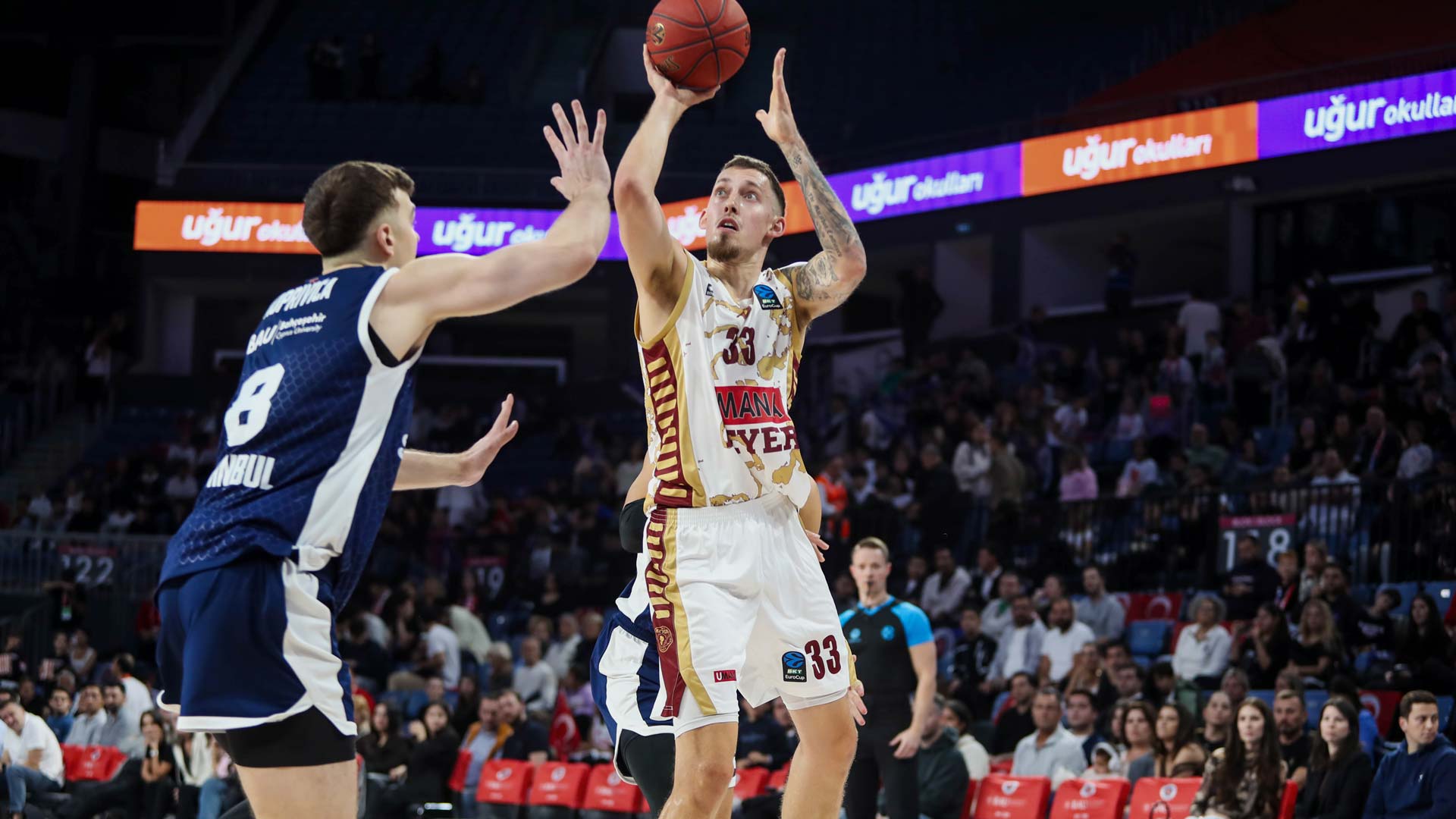 Bahcesehir Istanbul - Umana Reyer Venezia 93-74