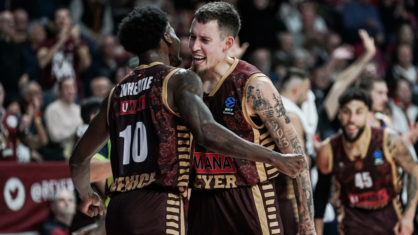 Umana Reyer Venezia – Veolia Towers Amburgo 90-55